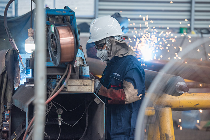 耒阳网架焊接车间